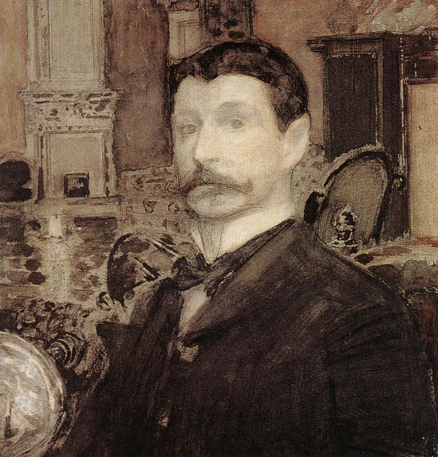 Self-Portrait with a shell